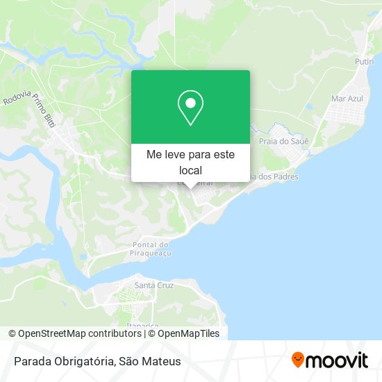 Parada Obrigatória mapa