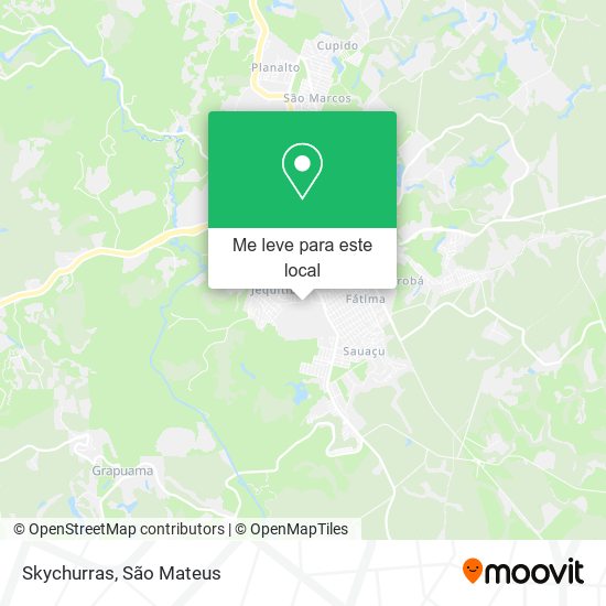 Skychurras mapa