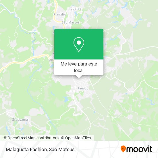 Malagueta Fashion mapa