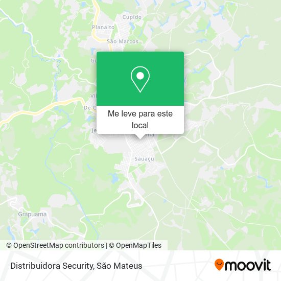 Distribuidora Security mapa