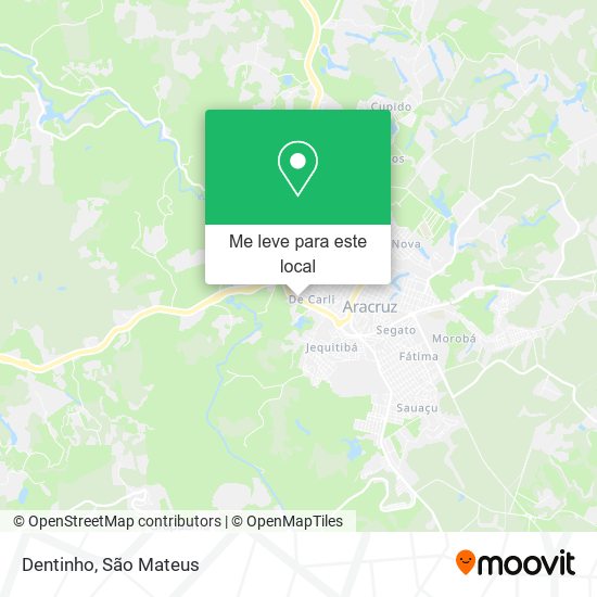Dentinho mapa