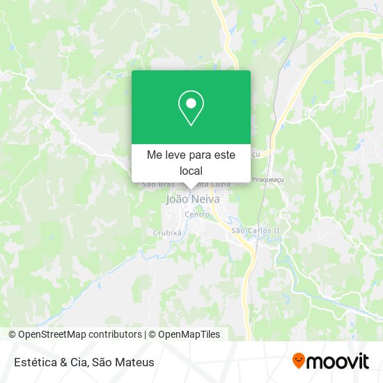 Estética & Cia mapa