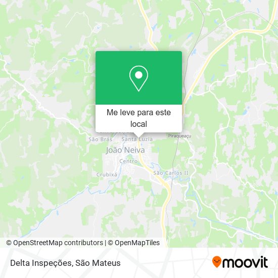 Delta Inspeções mapa