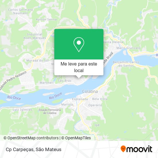 Cp Carpeças mapa