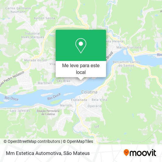 Mm Estetica Automotiva mapa