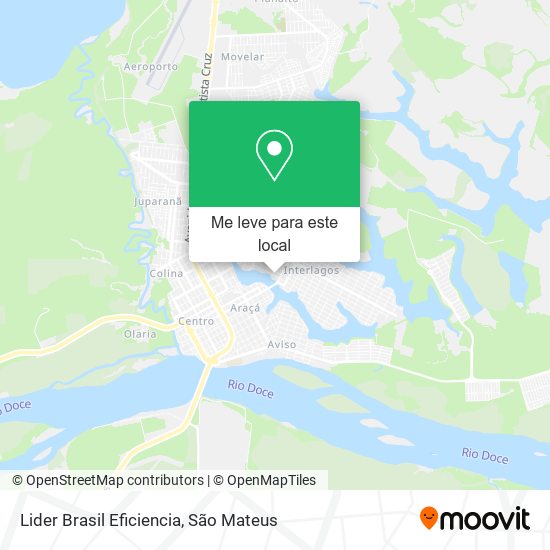Lider Brasil Eficiencia mapa
