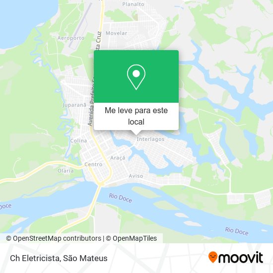 Ch Eletricista mapa