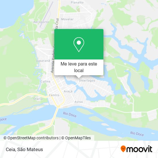 Ceia mapa