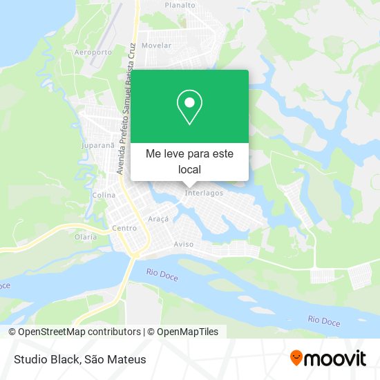 Studio Black mapa