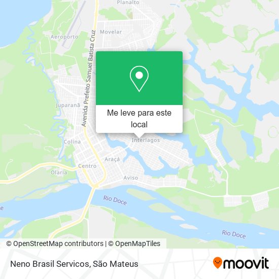 Neno Brasil Servicos mapa
