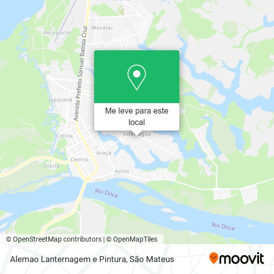 Alemao Lanternagem e Pintura mapa