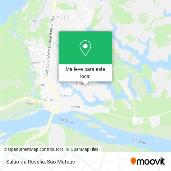 Salão da Rosélia mapa