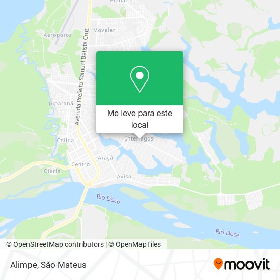 Alimpe mapa