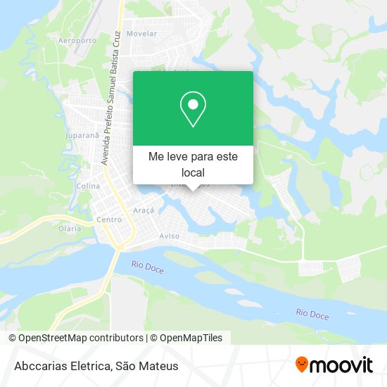 Abccarias Eletrica mapa