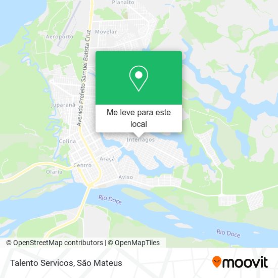 Talento Servicos mapa