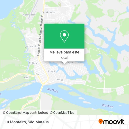 Lu Monteiro mapa