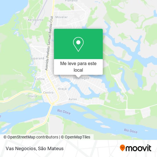 Vas Negocios mapa