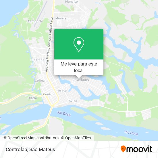 Controlab mapa