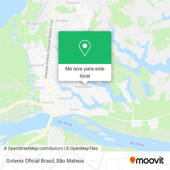 Gvtenis Oficial Brasil mapa