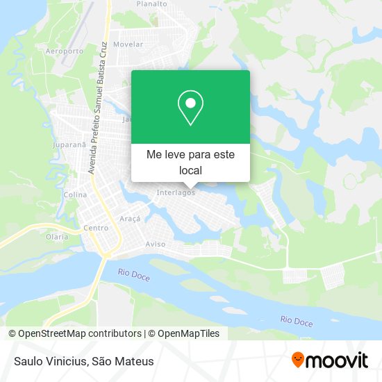Saulo Vinicius mapa
