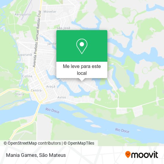 Mania Games mapa