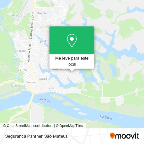 Seguranca Panther mapa