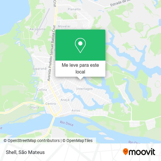 Shell mapa