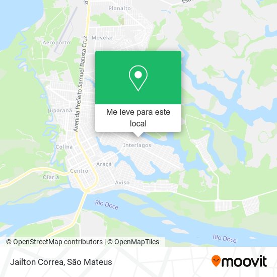Jailton Correa mapa