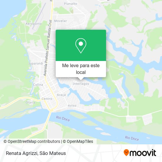 Renata Agrizzi mapa
