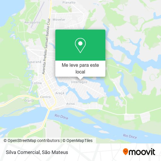 Silva Comercial mapa