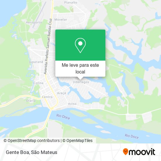 Gente Boa mapa