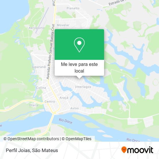 Perfil Joias mapa