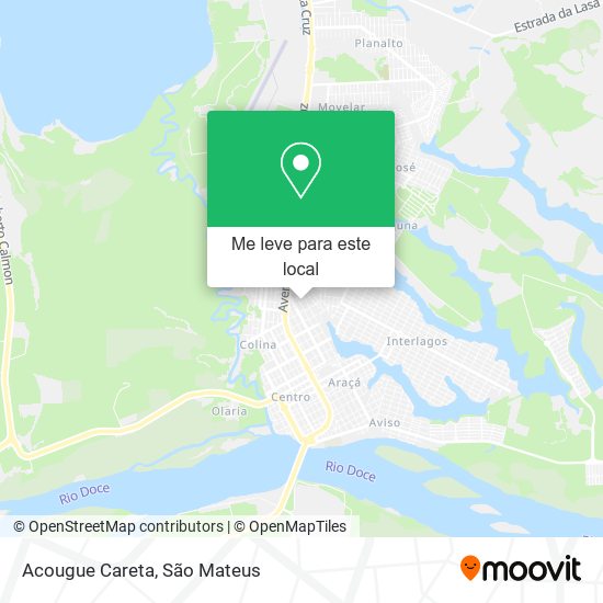 Acougue Careta mapa