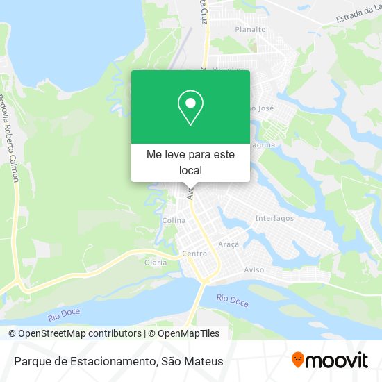 Parque de Estacionamento mapa