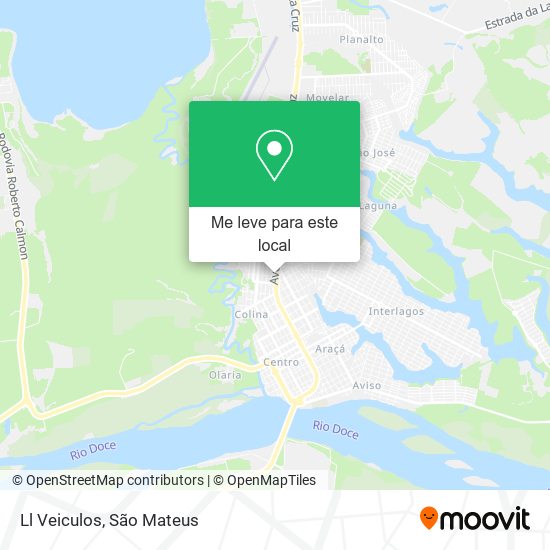 Ll Veiculos mapa