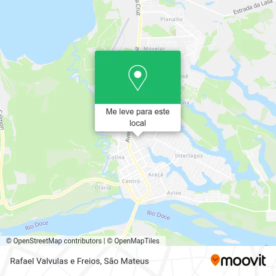 Rafael Valvulas e Freios mapa