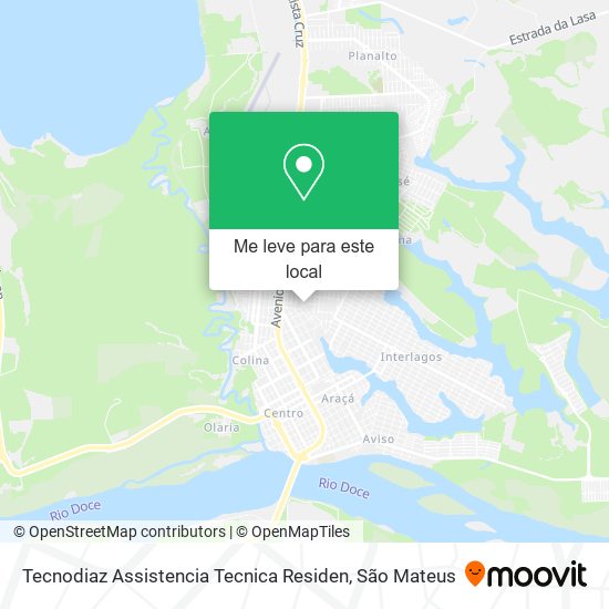 Tecnodiaz Assistencia Tecnica Residen mapa