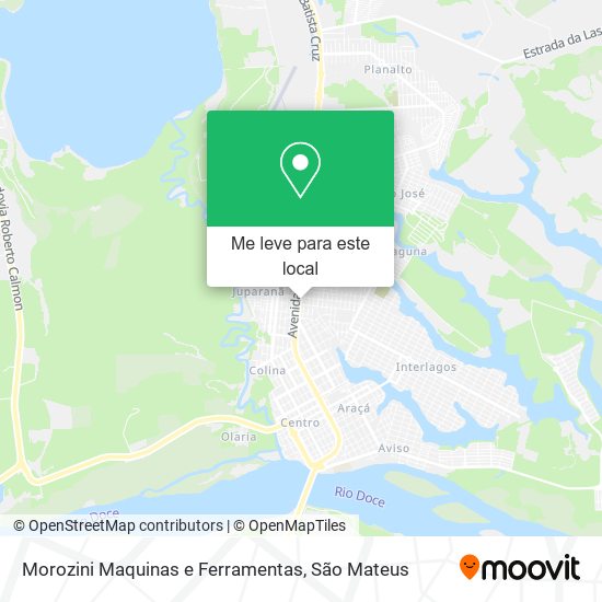 Morozini Maquinas e Ferramentas mapa