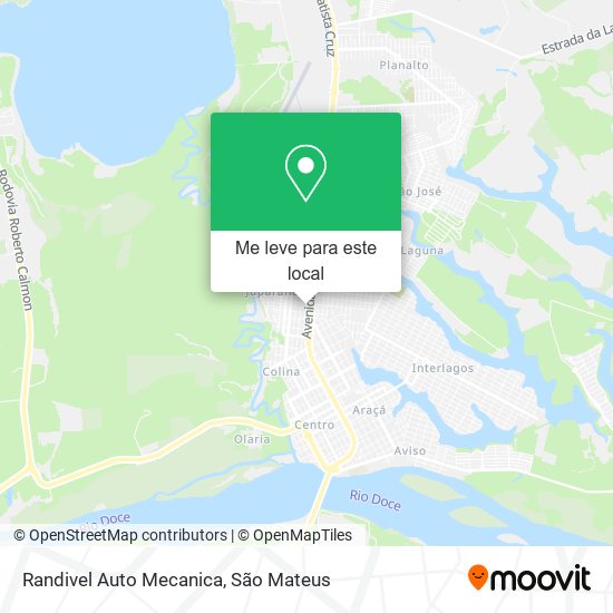 Randivel Auto Mecanica mapa