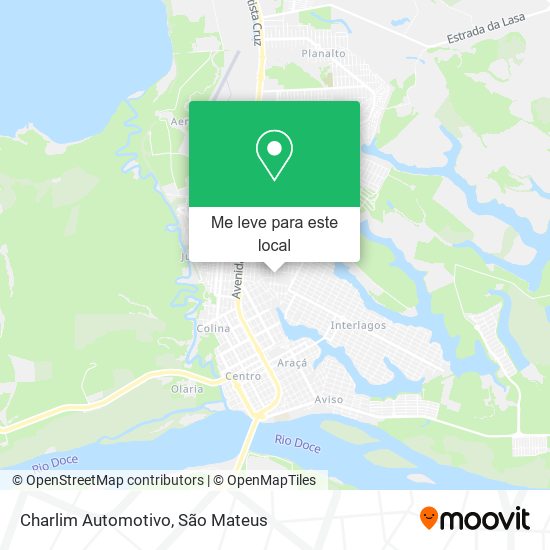 Charlim Automotivo mapa
