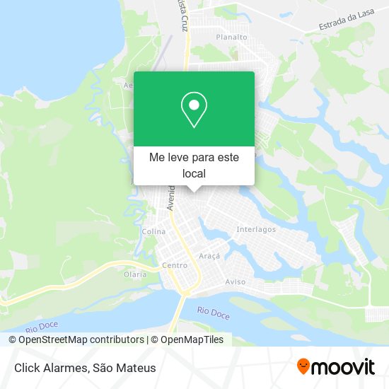 Click Alarmes mapa