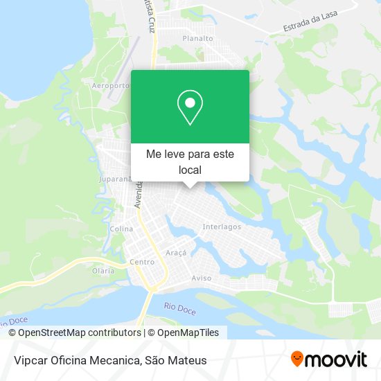 Vipcar Oficina Mecanica mapa