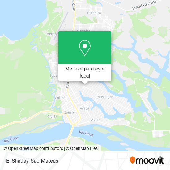 El Shaday mapa