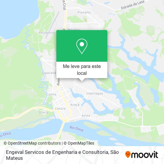 Engeval Servicos de Engenharia e Consultoria mapa