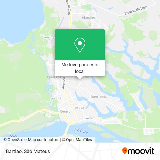 Bartiao mapa