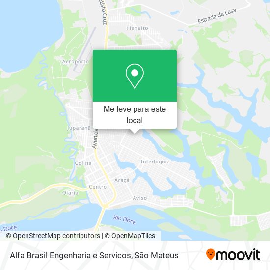 Alfa Brasil Engenharia e Servicos mapa