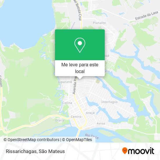 Rissarichagas mapa