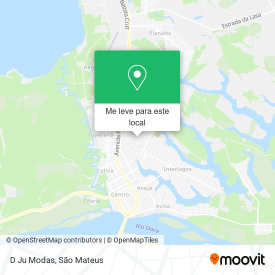 D Ju Modas mapa