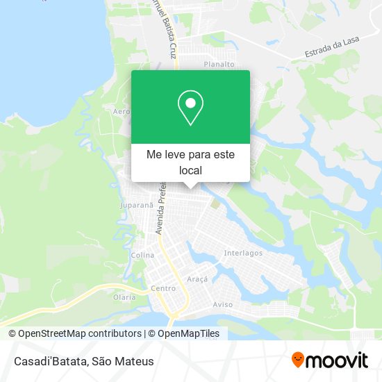 Casadi'Batata mapa