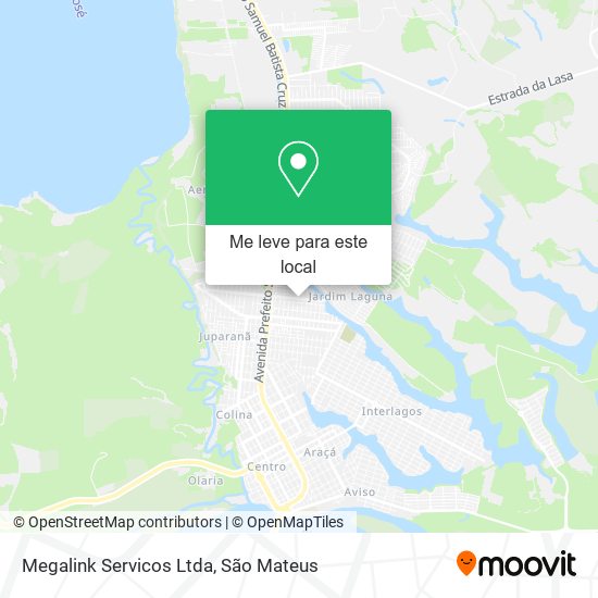 Megalink Servicos Ltda mapa